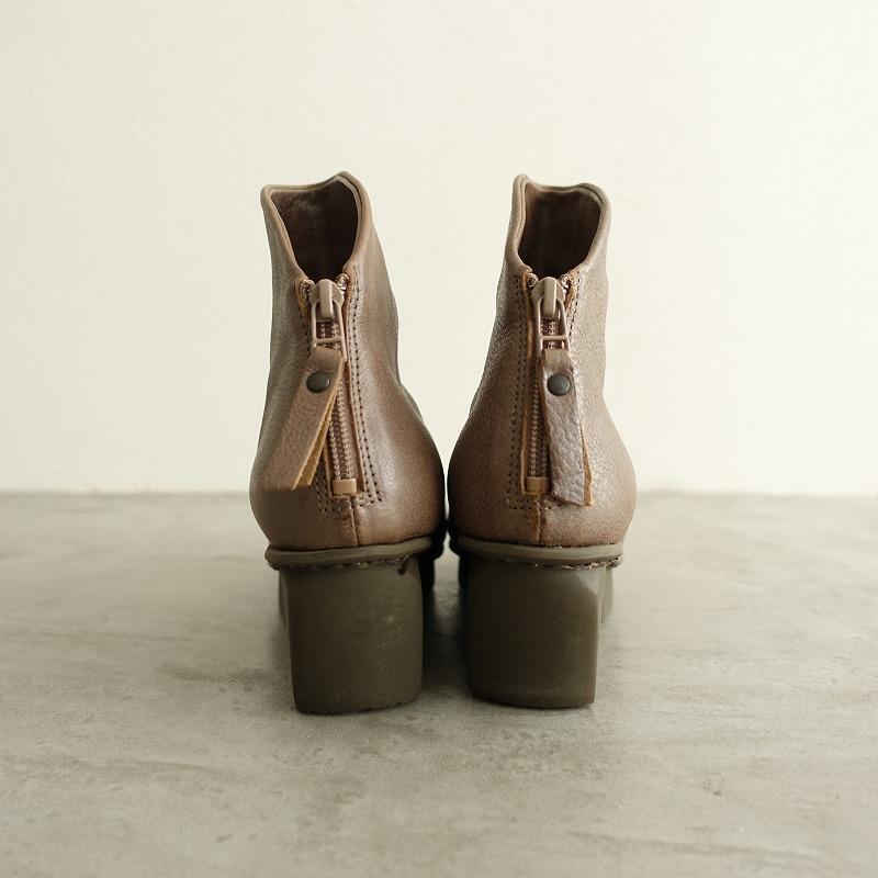 trippen トリッペン *Swift バックジップショートブーツ 38/24*レザー