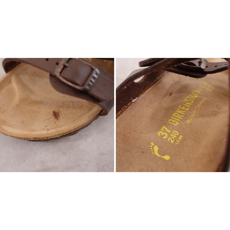 BIRKENSTOCK ブラウン ストラップ付きシューズ 37 BIRKENSTOCK ブラウン ストラップ付きシューズ 37