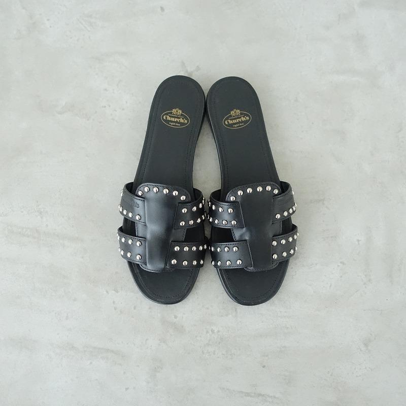 未使用】チャーチ CHURCH'S *DEE DEE MET スタッズサンダル 36