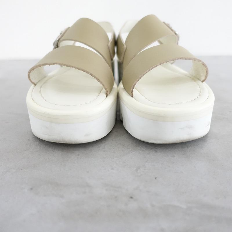 AURALEE オーラリー *FOOT THE COACHER 別注 レザーベルトサンダル 6.5 