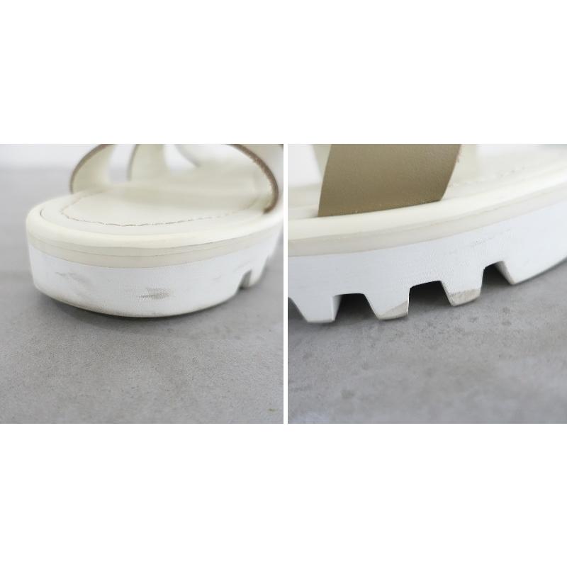 AURALEE（オーラリー） *FOOT THE COACHER 別注 レザーベルトサンダル