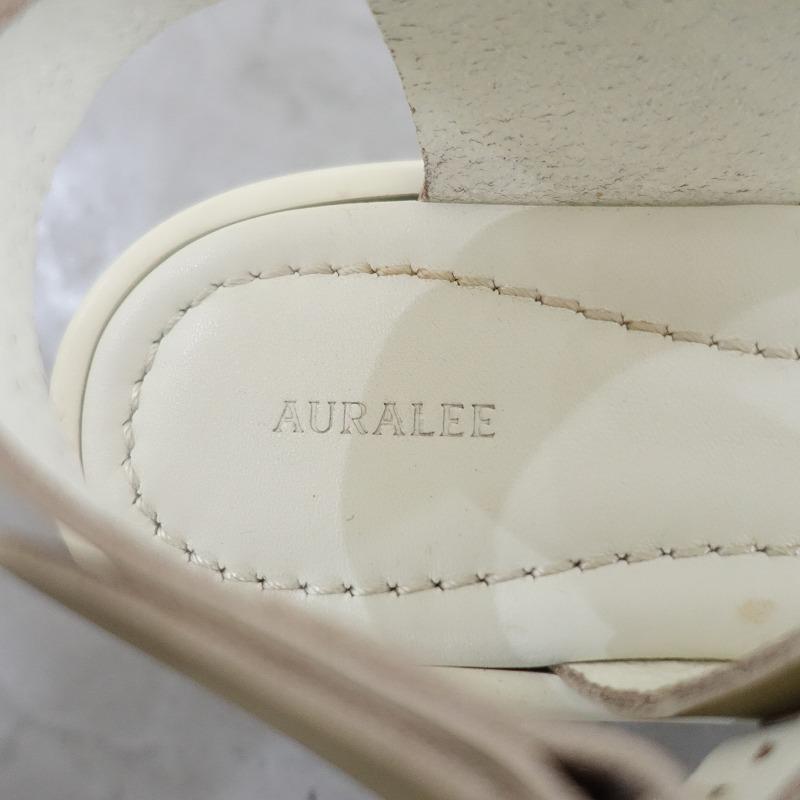 AURALEE（オーラリー） *FOOT THE COACHER 別注 レザーベルトサンダル