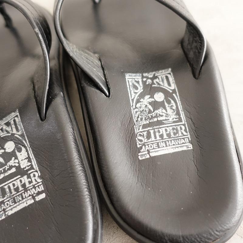ISLAND SLIPPER（アイランドスリッパ） *ソフトレザーサンダル 5/24*黒