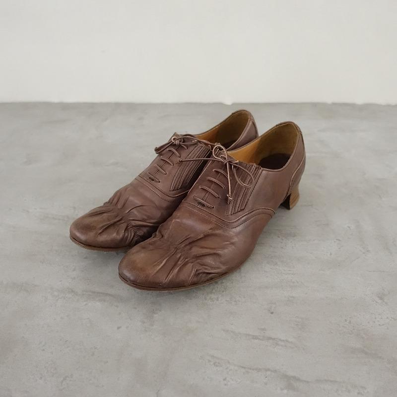 chausser（ショセ） *レザーレースアップシューズ 39/24.5/25*皮革 