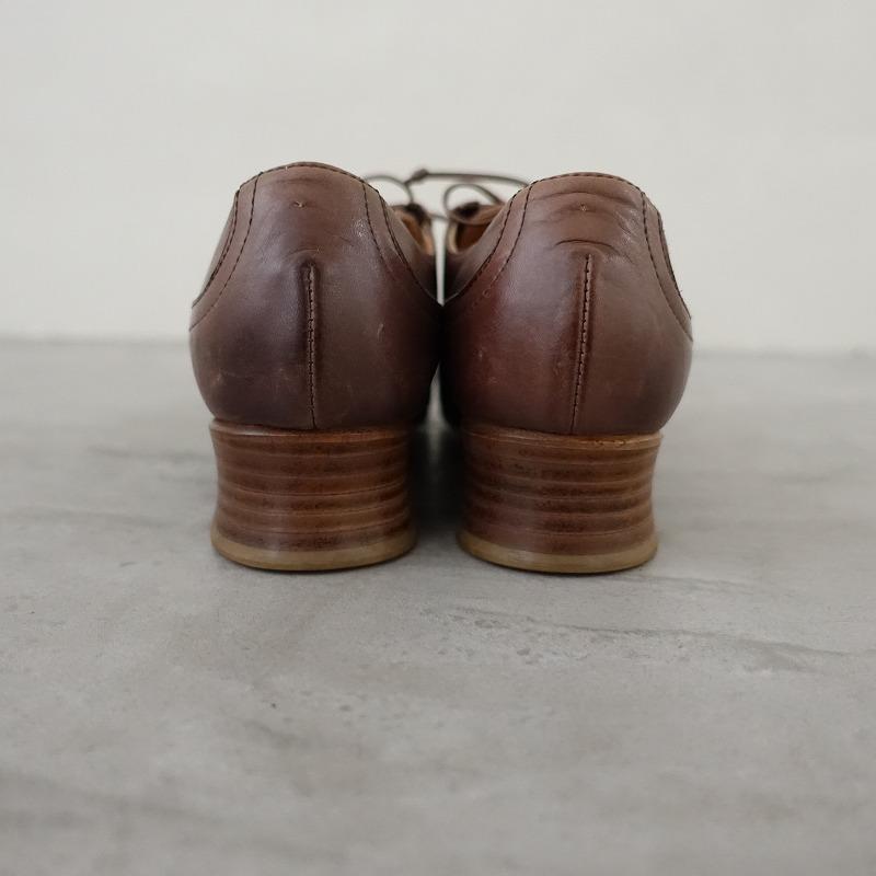 chausser（ショセ） *レザーレースアップシューズ 39/24.5/25*皮革 