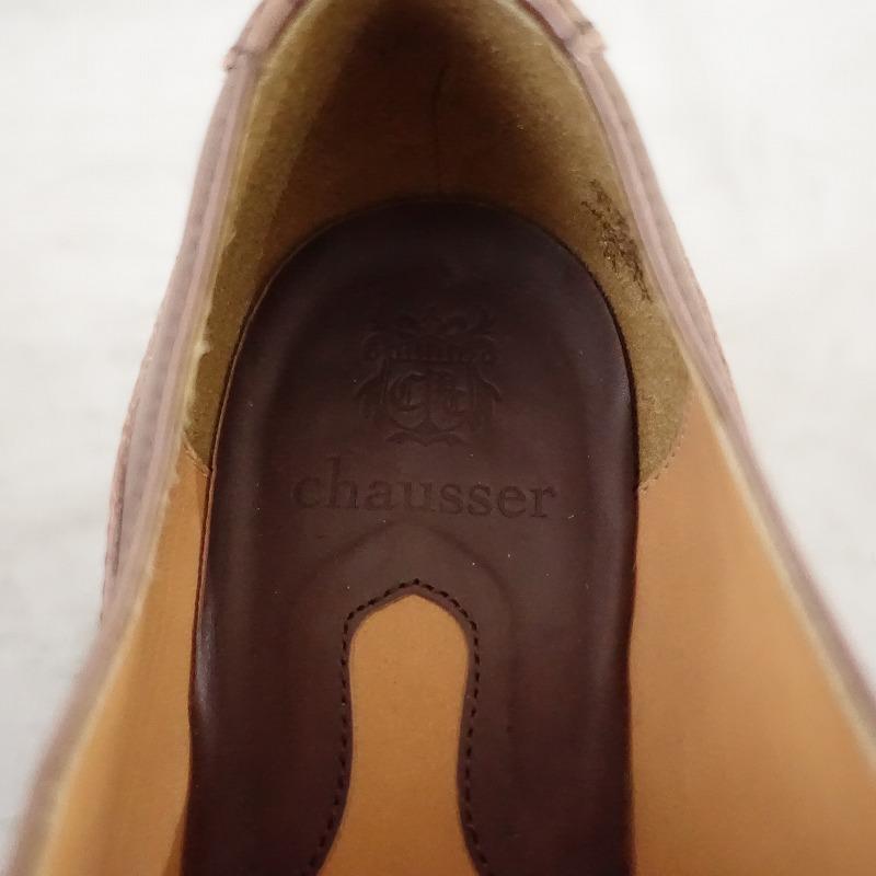 chausser（ショセ） *レザーレースアップシューズ 39/24.5/25*皮革 