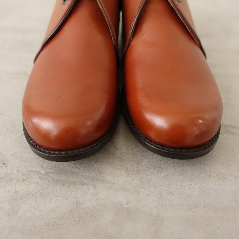 kvell 【美品/定価3.2万】ケベル *チャッカーブーツ 24.5/24.5*レザー 