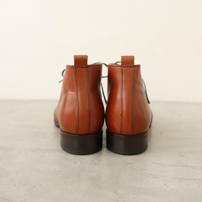 kvell 【美品/定価3.2万】ケベル *チャッカーブーツ 24.5/24.5*レザー 