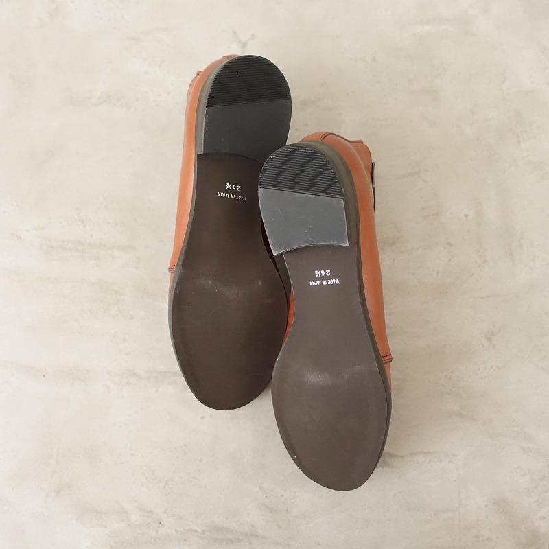 kvell 【美品/定価3.2万】ケベル *チャッカーブーツ 24.5/24.5*レザー 
