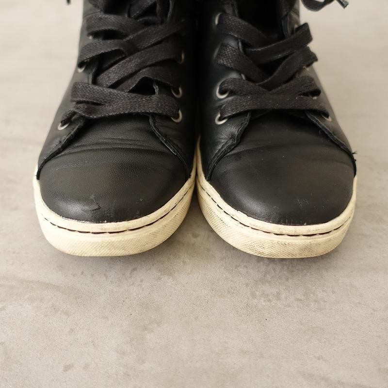アグ UGG *W CROFT スニーカーブーツ USA6/UK4.5/EU37/JPN23/23*黒