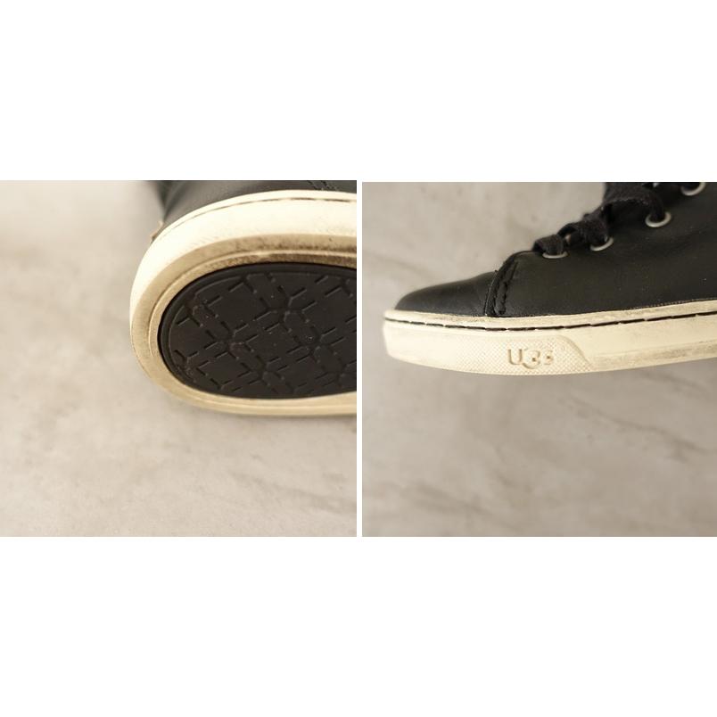 アグ UGG *W CROFT スニーカーブーツ USA6/UK4.5/EU37/JPN23/23*黒