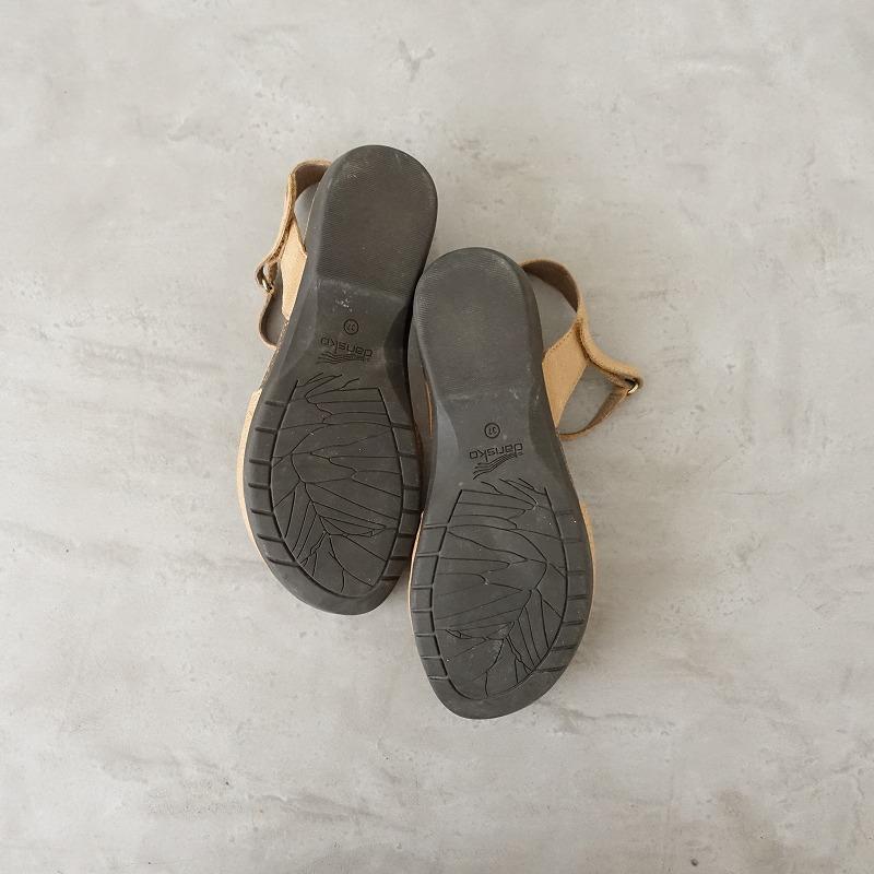 dansko（ダンスコ） *Rowan ストラップサンダル 37/23.5*レザー皮革
