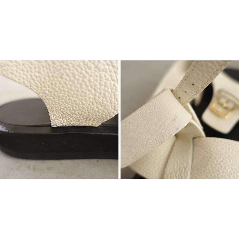 THE ROW（ザ ロウ） *フィッシャーマンサンダル 37.5/24*グルカレザー