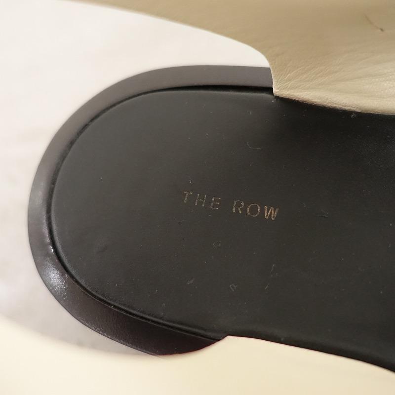 THE ROW（ザ ロウ） *フィッシャーマンサンダル 37.5/24*グルカレザー