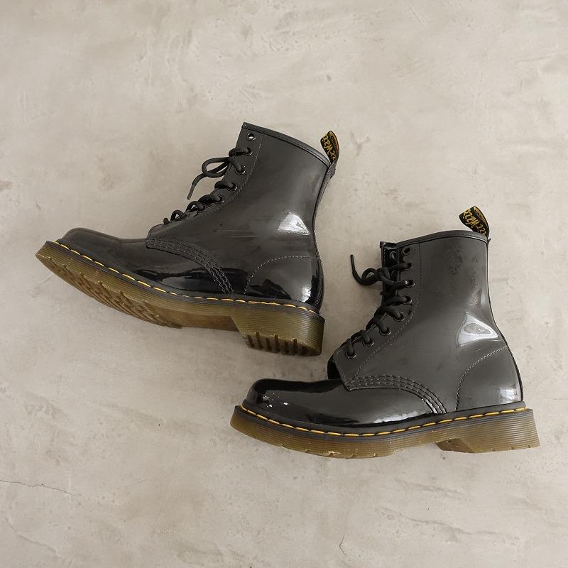 Dr. Martens 黒 厚底ブーツ UK4 EU37 厚底（レディース）