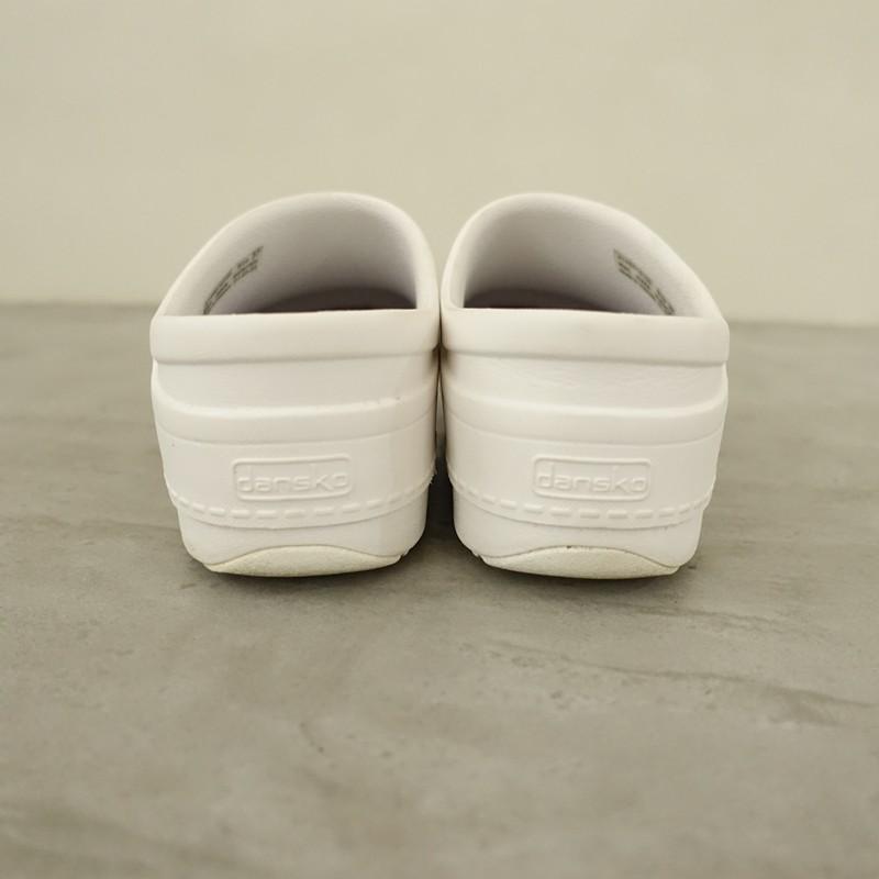dansko ホワイト クロッグサンダル 【公式通販】