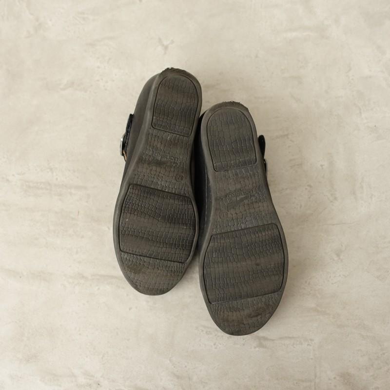 【未使用】 Dansko ベルトパンプス レザー ブラック ストラップ 37 dansko（ダンスコ） *Marcella レザーストラップシューズ 37/23.5*皮革