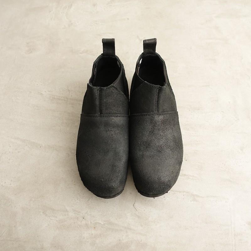 定価3.9万】ナカムラ nakamura *サイドゴアブーツ ベロア24/23