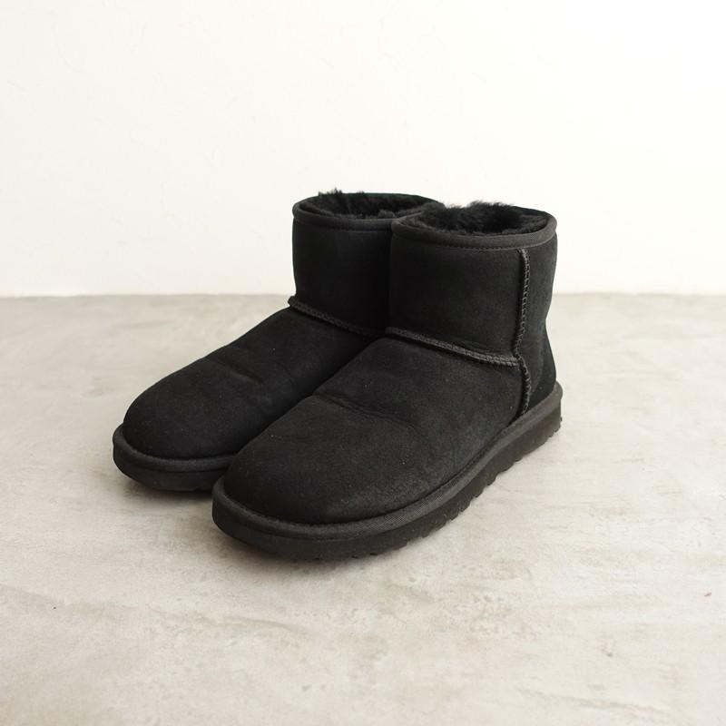 新品　UGG ブラック ムートンブーツ27センチ ほぼ新品未使用】UGG Australia ブラックムートンブーツ