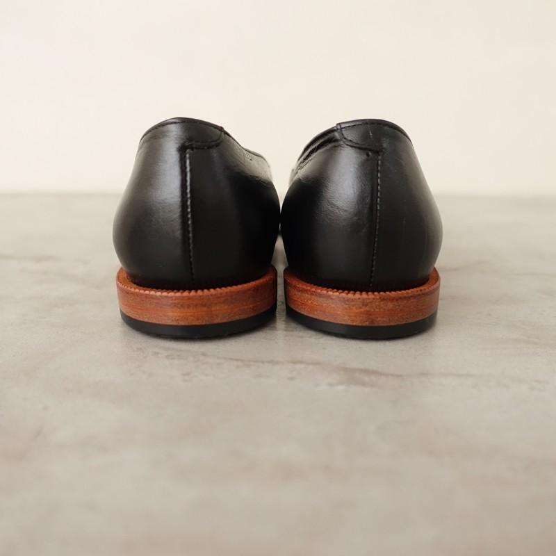 未使用/定価4.8万】デルモナコ DELMONACO *レザーフラットパンプス 23