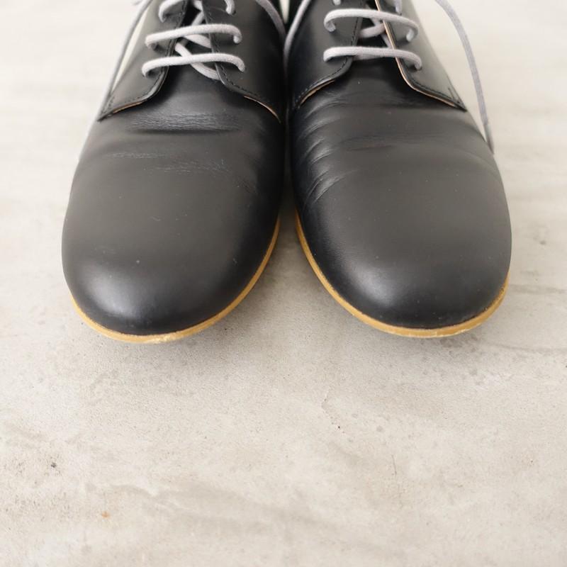 新品☆que キュー / derby レースアップシューズ 本革【L】 【公式通販】