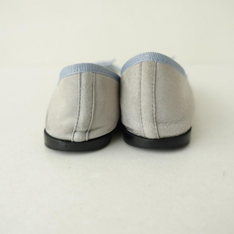 レペット repetto *バレエシューズ 36.5/23*スエード皮革ライトグレー