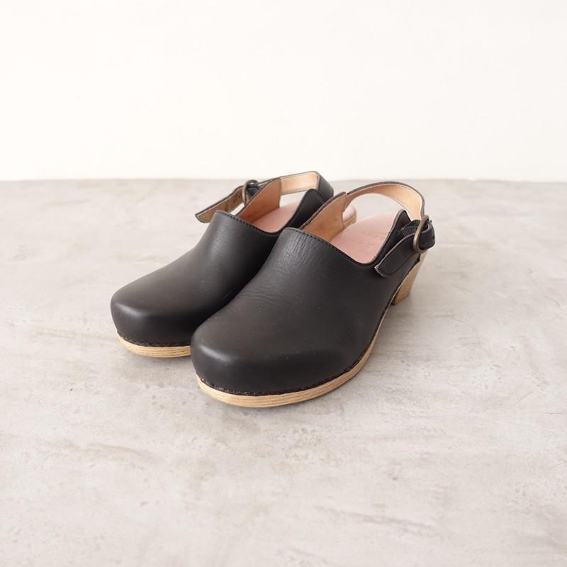 dansko（ダンスコ） *バックストラップサボ 36/23*レザー皮革黒0126