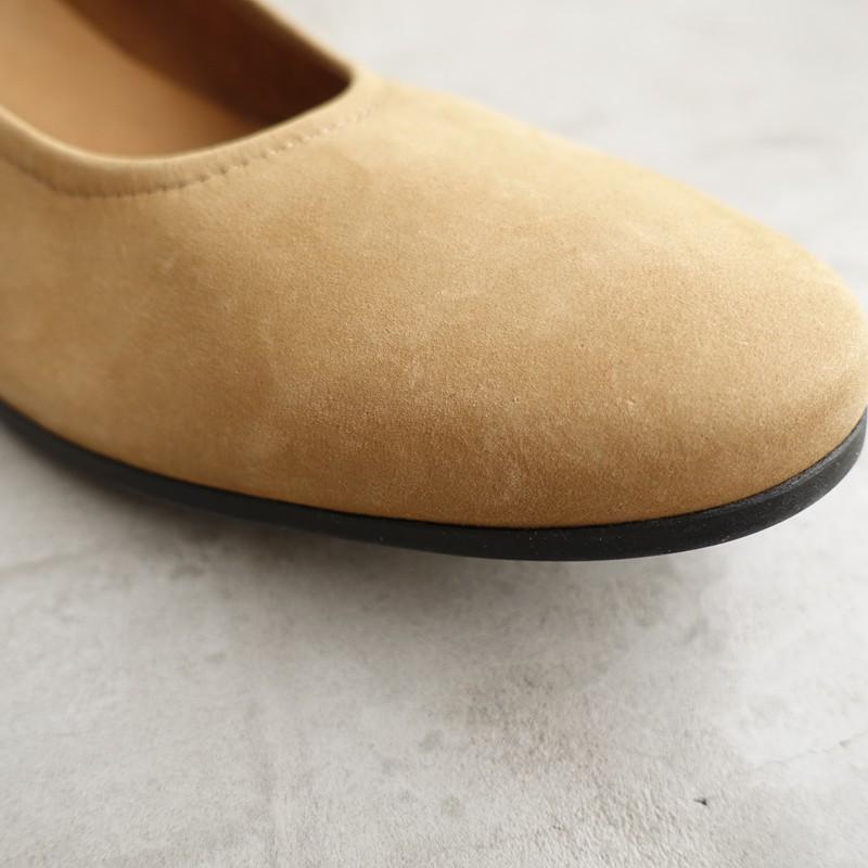 美品】アルシュ arche *レザーパンプス EUR38/US7/24*濃ベージュ皮革