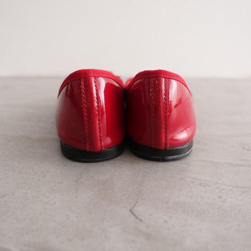 レペット repetto *バレエシューズ 37/23*エナメルレッド0126(sh10