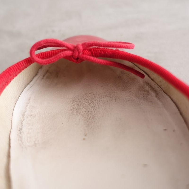 レペット repetto *バレエシューズ 37/23*エナメルレッド0126(sh10