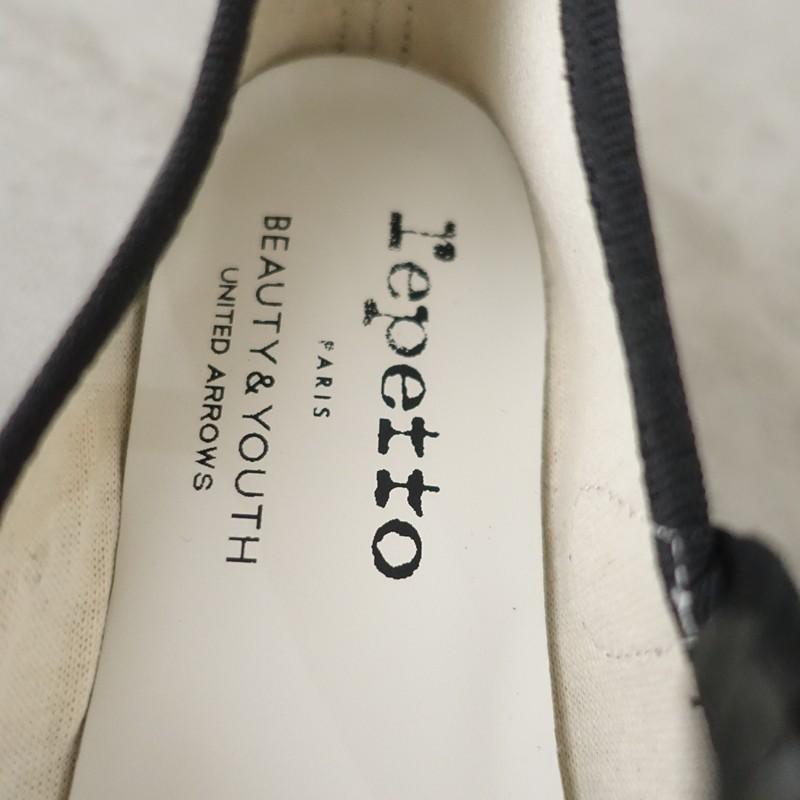 定価4.2万】BEAUTY＆YOUTH別注/レペット repetto *LIO レザーメリー