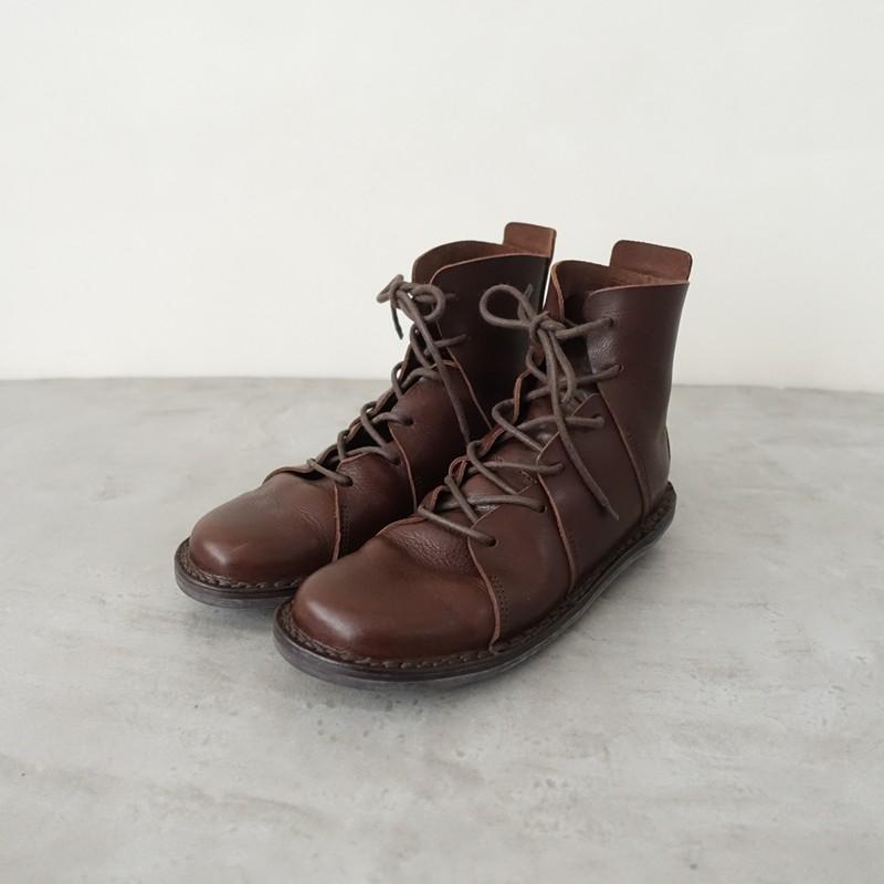 trippen（トリッペン） *Nomad ショートブーツ 36/23*レザー皮革ダーク