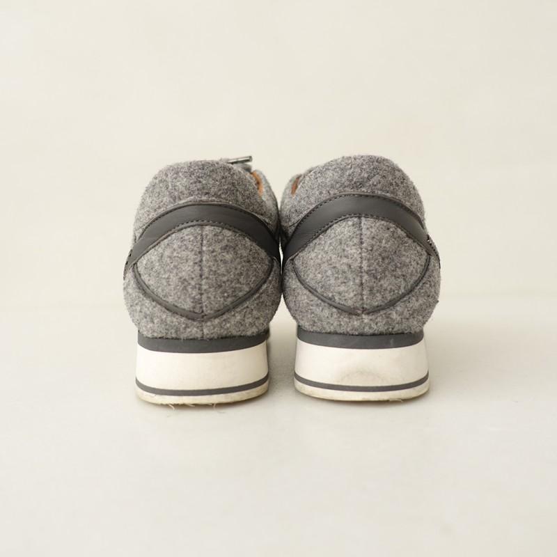 JIMMY CHOO（ジミーチュウ） *London スニーカー 38/24*グレーフェルト