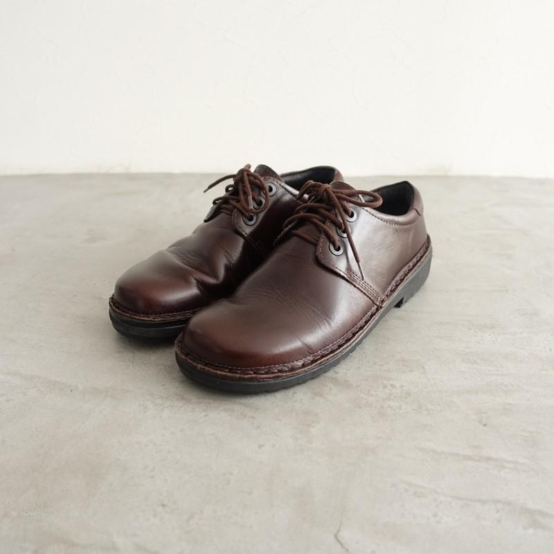 NAOT ダニエラ38ナオト　ブラウンレザー レースアップシューズ 定価3.1万】ナオト NAOT *DANIELA レースアップシューズ 38/L7/24
