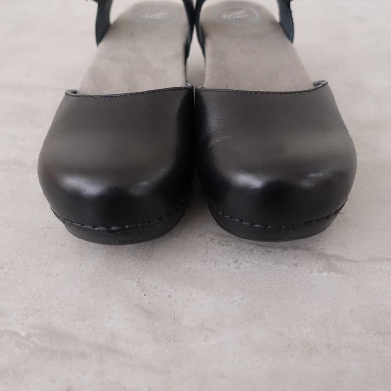 ダンスコ 黒 ストラップ 38 美品】 dansko ダンスコ メリージェーン
