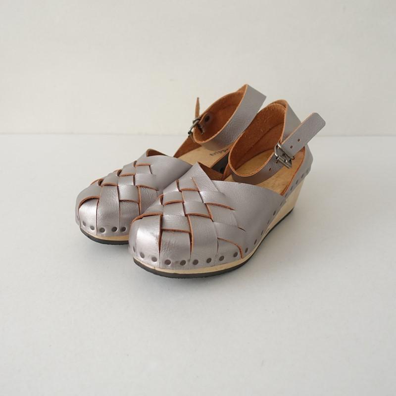 trippen（トリッペン） *PATSY ウェッジソールサンダル 39/25*レザー 