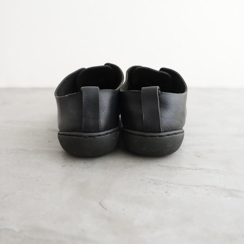 trippen（トリッペン） *Polo レザースリッポン 38/24*黒皮革0426(sh10 