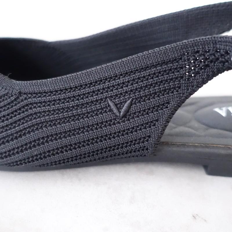 美品】ビバイア VIVAIA *バックストラップフラットパンプス EU37/US6.5