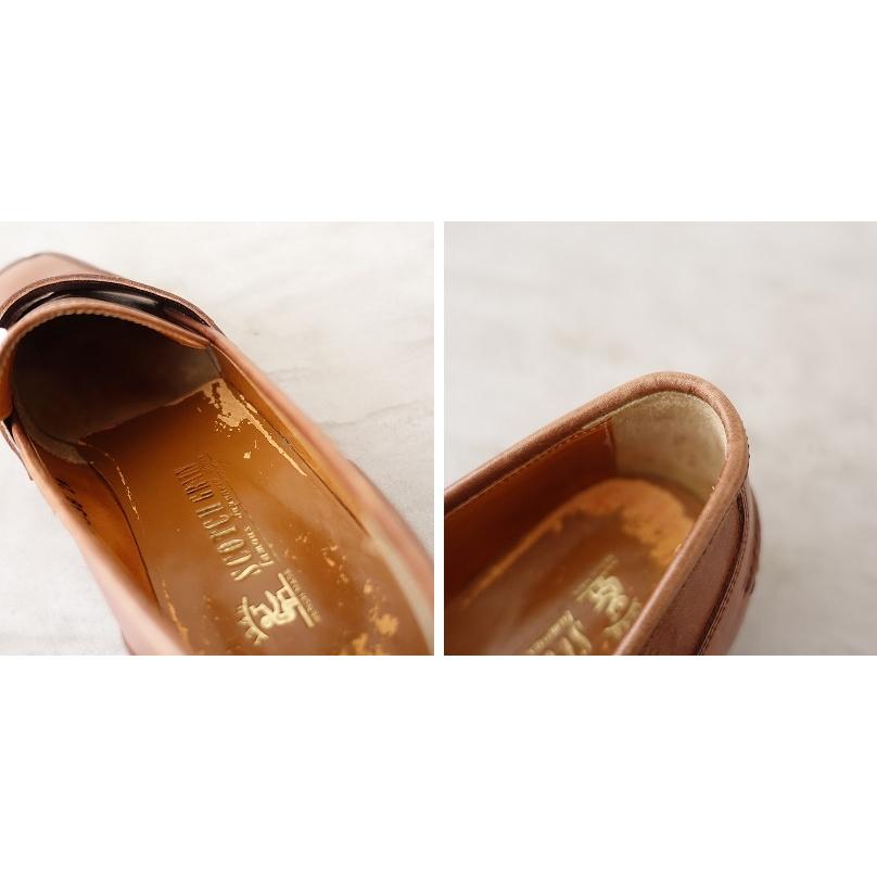 スコッチグレイン SCOTCH GRAIN *レザーローファー 24*ブラウン皮革靴