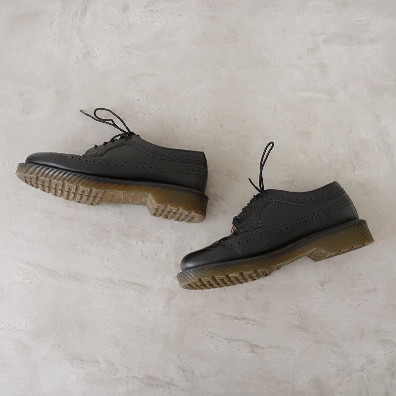 ドクターマーチン 3989 ブローグシューズ UK9 BLACK 新品未使用 Dr.Martens（ドクターマーチン） *3989 ブローグシューズ 37/23.5*黒