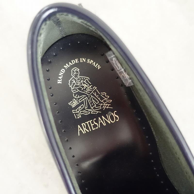 「専用」ARTESANOS 靴38 中古・古着通販】ARTESANOS (アルテサノス) ビットローファー ブラック