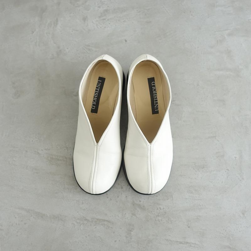 UNTISHOLD 【定価4.9万】アンチショルド *Bella レザーパンプス UNTISHOLD 【定価4.9万】アンチショルド *Bella レザーパンプス