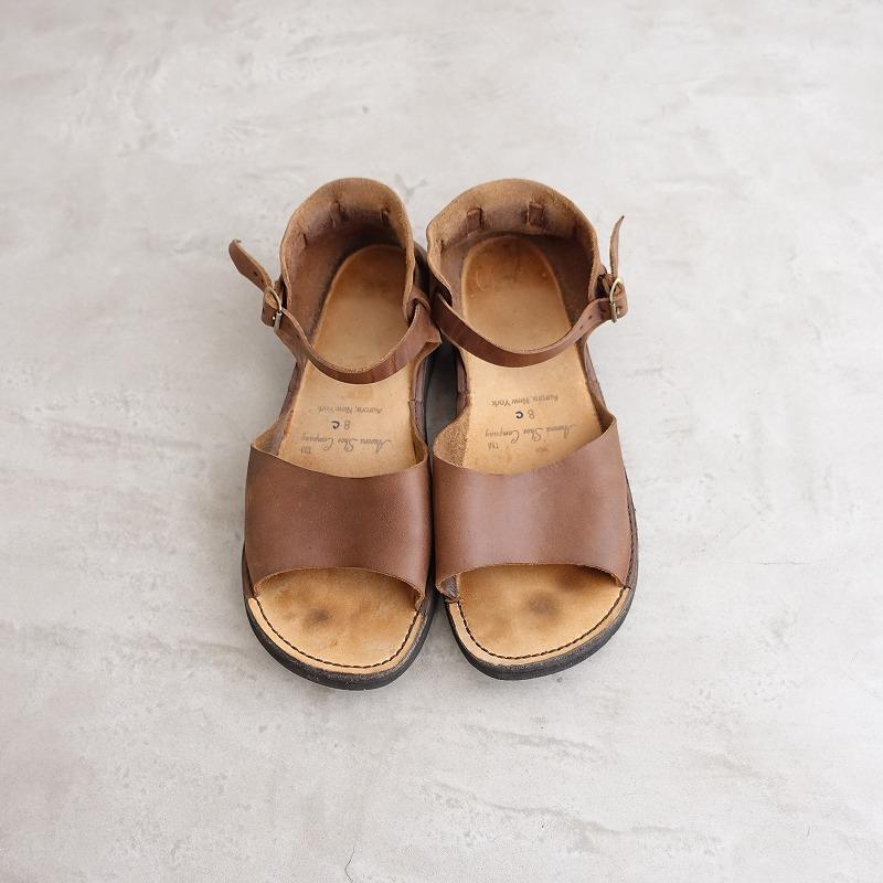 【未使用】オーロラシューズ　ニューメキシカン　レザー　サンダル　8 AURORA SHOES オーロラ シューズ New Mexican ニューメキシカン