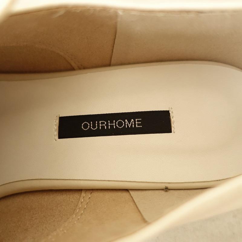 定価1.7万】OURHOMEアワーホーム *きれいめレースアップシューズ 定価1.7万】OURHOMEアワーホーム *きれいめレースアップシューズ