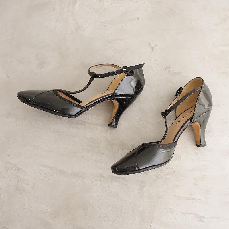repetto レペット *BAYA レザーTストラップパンプス 39/24.5*黒 repetto レペット *BAYA レザーTストラップパンプス 39/24.5*黒