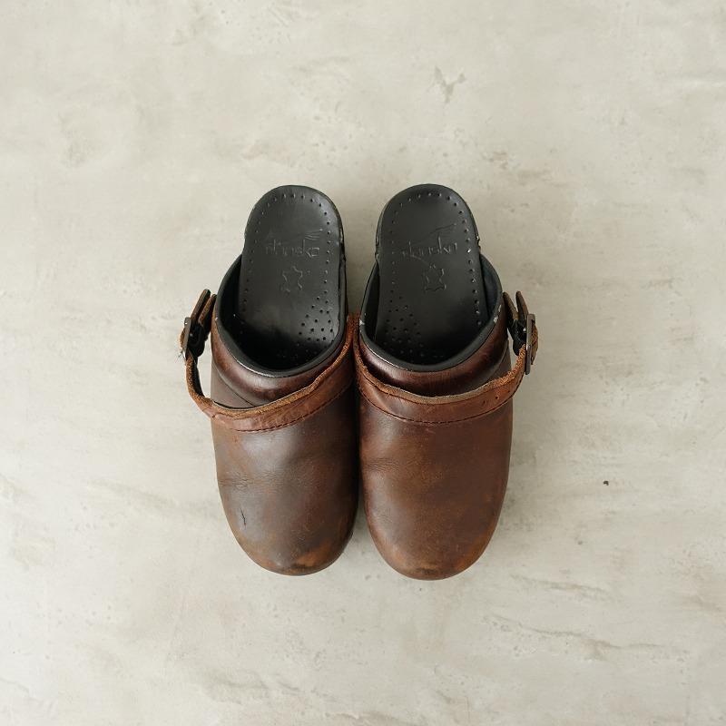 dansko //ダンスコ DANSKO *レザーサボサンダル 36/23*ブラウン dansko //ダンスコ DANSKO *レザーサボサンダル 36/23*ブラウン