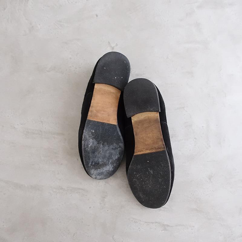 レペット repetto *レザーレースアップシューズ 39/23.5*黒ブラック