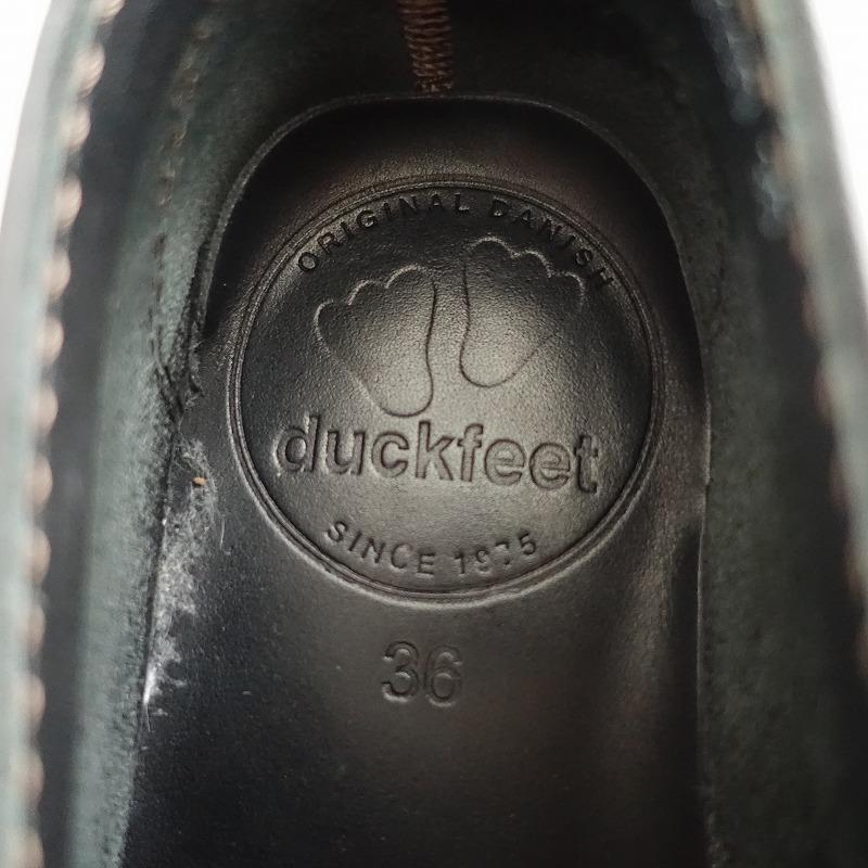 //【定価2.8万】ダックフィート duckfeet *Falster レザースリッポン 36/23*ダークブラウン皮革靴シューズ(sh5-2312-6)【22L32】｜drop-kaitori｜09