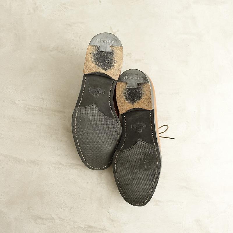 チャーチ CHURCH'S *SHANNON プレーントゥシューズ 37/23.5*ブラウン