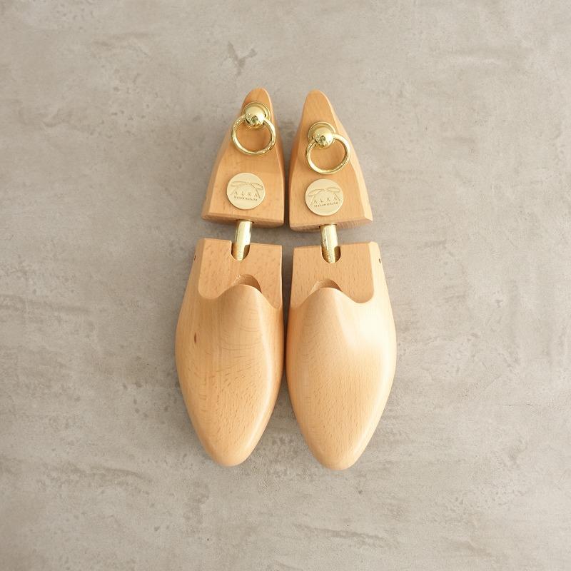 美品アルカALKAイタリア製茶系22cmレディース本革レザー ALKA（ファッション） //アルカ ALKA *レザーレースアップ